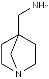 1-Azabicyclo[2.2.1]heptane-4-MethanaMine Structure