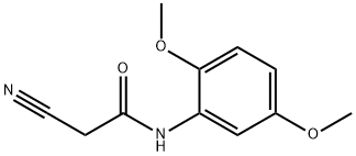 2-cyano-N-(2,5-dimethoxyphenyl)acetamide Structure