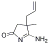 5-aMino-3,4-dihydro-4-Methyl-4-(2-propen-1-yl)-2H-Pyrrol-2-one 구조식 이미지