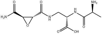 N-L-Alanyl-3-(((3-(aminocarbonyl)oxiranyl)carbonyl)amino)-L-alanine Structure