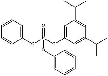 3,5-디이소프로필페닐디페닐인산염 구조식 이미지