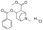 cocaine hydrochloride Structure
