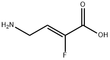 4-amino-2-fluorobut-2-enoic acid Structure