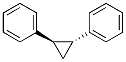 (trans)-1,1'-(1,2-cyclopropanediyl)bisbenzene Structure