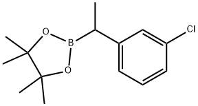 2-(3-클로로벤질)-4,4,5,5-테트라메틸-1,3,2-디옥사보롤란 구조식 이미지