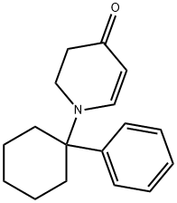 1-(1-phenylcyclohexyl)-2,3-dihydro-4-pyridone Structure