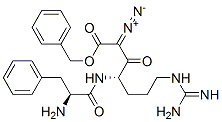 carbobenzoxyphenylalanylarginyldiazomethane Structure