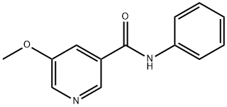 5-Methoxy-N-phenylnicotinamide Structure