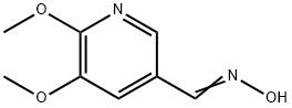 5,6-Dimethoxynicotinaldehyde oxime 구조식 이미지