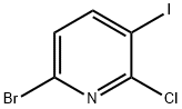 6-Bromo-2-chloro-3-iodopyridine Structure