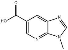 3-methyl-3H-imidazo[4,5-b]pyridine-6-carboxylic acid(SALTDATA: HCl 2H2O) 구조식 이미지