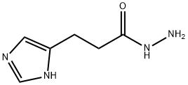 1H-Imidazole-4-propanoic  acid,  hydrazide  (9CI) Structure