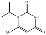 2,4(1H,3H)-PYRIMIDINEDIONE, 6-AMINO-1-(1-METHYLETHYL)- Structure