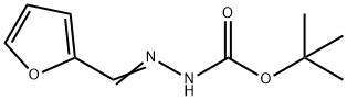 히드라진카르복실산,(2-푸라닐메틸렌)-,1,1-디메틸에틸에스테르(9CI) 구조식 이미지