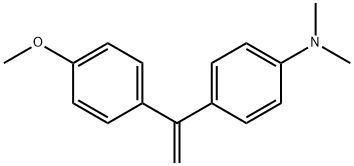 4-[1-(4-메톡시페닐)비닐]-N,N-디메틸아닐린 구조식 이미지