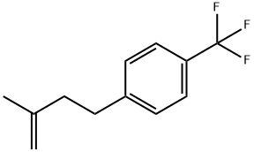 2-METHYL-4-[(4-TRIFLUOROMETHYL)PHENYL]-1-BUTENE Structure