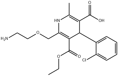Desmethyl amolodipine Structure