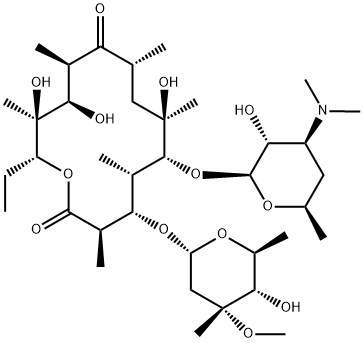 Erythromycin Structure