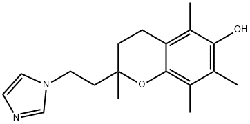 2-[2-(1H-Imidazol-1-yl)ethyl]-2,5,7,8-tetramethylchroman-6-ol Structure