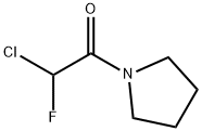 Pyrrolidine, 1-(chlorofluoroacetyl)- (9CI) Structure