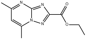 ETHYL 5,7-DIMETHYL-[1,2,4]TRIAZOLO[1,5-A]PYRIMIDINE-2-CARBOXYLATE 구조식 이미지