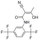 2-ButenaMide, N-[2,5-bis(trifluoroMethyl)phenyl]-2-cyano-3-hydroxy-, (2Z)- 구조식 이미지