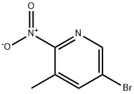 5-broMo-3-메틸-2-니트로피리딘 구조식 이미지