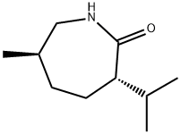 2H-Azepin-2-one,hexahydro-6-methyl-3-(1-methylethyl)-,(3S,6R)-(9CI) Structure