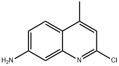 2-CHLORO-4-METHYL-7-AMINOQUINOLINE 구조식 이미지