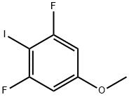 1,3-디플루오로-2-요오도-5-메톡시벤젠 구조식 이미지