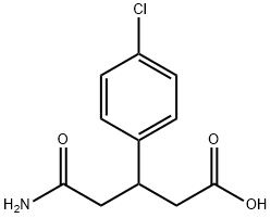 1141-23-7 3-(4-Chlorophenyl)glutaramic acid