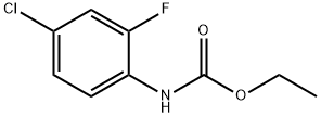 (4-CHLORO-2-FLUORO-PHENYL)-CARBAMIC ACID ETHYL ESTER Structure