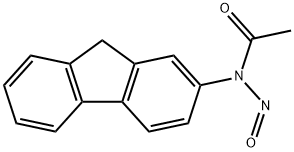 N-nitroso-N(2)-fluorenylacetamide 구조식 이미지