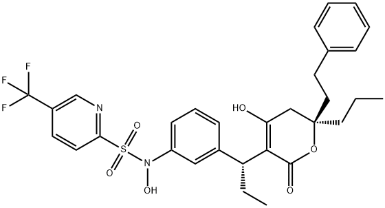 N-Hydroxy Tipranavir Structure