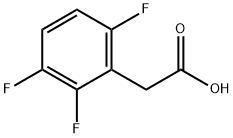 2,3,6-TRIFLUOROPHENYLACETIC ACID Structure