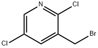 3-(Bromomethyl)-2,5-dichloropyridine Structure