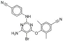 Etravirine-d6 Structure