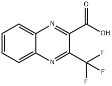 3-(Trifluoromethyl)quinoxaline-2-carboxylic acid Structure