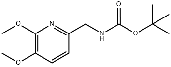 tert-Butyl (5,6-dimethoxypyridin-2-yl)-methylcarbamate Structure