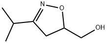 (3-이소프로필-4,5-디히드로-5-이속사졸릴)메탄올(염금데이터:무료) 구조식 이미지