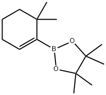 2-(6,6-DiMethyl-1-cyclohexen-1-yl)-4,4,5,5-tetraMethyl-1,3,2-dioxaborolane Structure