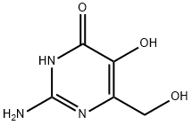 4(1H)-Pyrimidinone, 2-amino-5-hydroxy-6-(hydroxymethyl)- (9CI) Structure