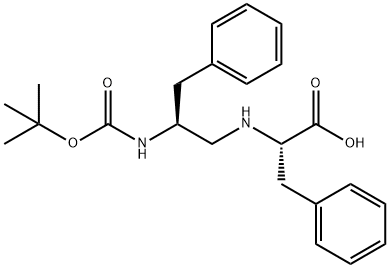 BOC-PHE-(R)-PHE-OH Structure