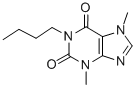 1-N-BUTYL-3,7-DIMETHYLXANTHINE Structure