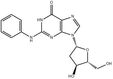 N(2)-phenyl-2'-deoxyguanosine Structure