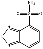 2,1,3-벤족사디아졸-4-설폰아미드(9CI) 구조식 이미지