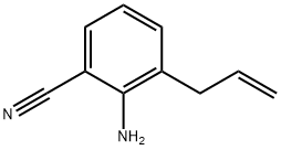 벤조니트릴,2-아미노-3-(2-프로페닐)-(9CI) 구조식 이미지