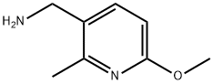C-(6-Methoxy-2-Methyl-pyridin-3-yl)-MethylaMine Structure