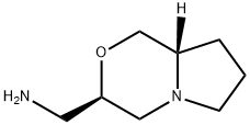 ((3R,8aS)-hexahydro-1H-pyrrolo[2,1-c][1,4]oxazin-3-yl)MethanaMine 구조식 이미지