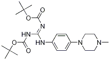 (Z)-tert-butyl (tert-butoxycarbonylaMino)(4-(4-Methylpiperazin-1-yl)phenylaMino)MethylenecarbaMate Structure
